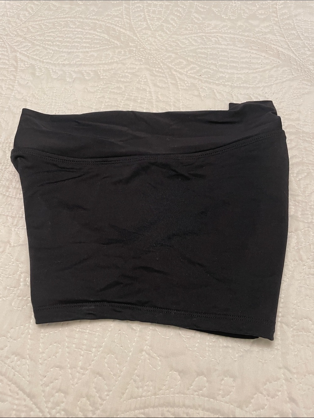 MOSSIMO Black Boy Shorts Swim Bottoms Medium High Waisted - Picture 7 of 10